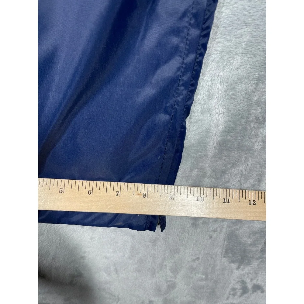 Nike Villanova Rowing Mens Medium Navy Blue Windbreaker Track Pants Vintage